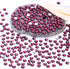 Purple Flatback Rhinestones, Glass Rhinestones for Nail Art and Craft, Loose Crystal Gemstones (SS20, 2880pcs,