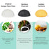 pureSOL Activated Charcoal Konjac Sponge, 100% Natural, Eco-Friendly Facial Sponge for Acne, Exfoliating