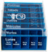 Prim Queralt - Weekly Plastic Tablet Dispenser, Indigo Blue