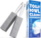 DISIWENE Pumice Cleaning Stone with Handle for Toilet Bowl, Hard Water Ring Remover for Bath, Pool, Kitchen, Household