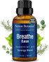 Breathe Essential Oil Blend 30 ml - Breath Easy Sinus Relief Essential Oil for Humidifier, Diffuser, Aromatherapy