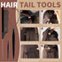 YGDZ 150 PCS Hair Ties for Thick Hair - 5CM Ponytail Holders, No Hair Damage Rubber Bands for Women, Men, Girls