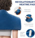 Electric Heating Pad for Back Pain Relief, 33"x 17" for Shoulder, Neck, Cramps, 6 Heat Settings, Auto-Off