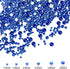 LPBeads 3456 Pieces 6 Sizes Sapphire Flat Back Round Crystal Rhinestones for Crafts Nails Art Face Makeup DIY