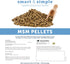 SmartPak Smart & Simple MSM Pellets, 2.6 lb Bucket | Horse Supplement Aids in Cellular and Tissue Strengthening, Helps