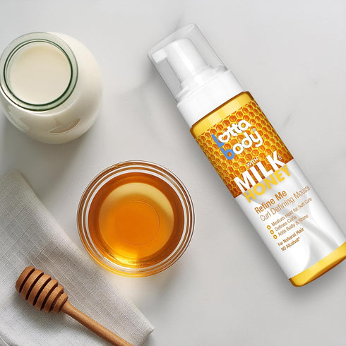 Lotta Body Refine Me Curl Defining Mousse, Medium Hold for Soft Curls, Moisturizes, Controls Frizz, 7 Fl Oz