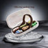 HyJeryty 6-Compartment Pill Organizer - Small Compact Daily & Travel Pill Case Container for Vitamins, Medication