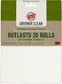 Scotch-Brite Greener Clean Sponge Cloth, Plant-Based Kitchen Cleaning Cloths for Washing Dishes, 2 Cloths