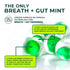 NUDE Mints | Dual Action Liquid Capsules, Mouth Watering Mint - Lasts 3X Longer, 3X Stronger, Sugar Free, Honey Lemon -