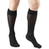 Truform Sheer Compression Stockings, Women's Knee High Length, 8-15 mmHg, 20 Denier, Black, X-Large