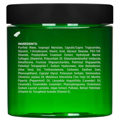 MAJESTIC PURE Tea Tree Oil Moisturizing Cream - Body, Foot & Face Moisturizer with Ceramides, 16 oz