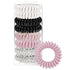 Kitsch Spiral Hair Ties for Women, 8 pcs, No Crease Hair Tie, Coil Hair Ties for Thick and Thin Hair, No Damage
