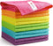 Orighty Microfiber Cleaning Cloths: Pack of 12, Highly Absorbent, Lint Free for House, Kitchen, and Car Care.