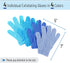 Slick Exfoliating Gloves, 4 Pcs Skin Exfoliator for Body, Bath Scrub Gloves, Shower Accessories for Women