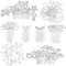 Maitys 44 Pieces Wedding Hair Accessories, Faux Pearl Crystal Comb Clips for Bride Bridesmaid