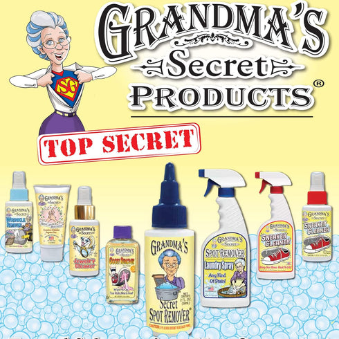 Grandma's Secret Spot Remover - Chlorine, Bleach, Toxin-Free Stain Remover for Clothes - 3 Pack