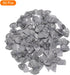 MECCANIXITY 50Pcs Mini Satin Ribbon Bow, 1" Mini Fabric Flower Bows for Craft DIY Sewing Wedding Birthday Party (Grey)