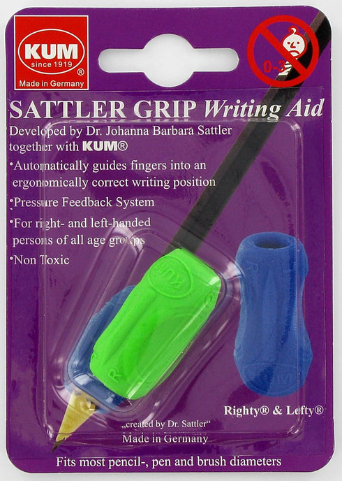 Non Toxic Writing Aid Sattler Grip, Kum 406.00.22, Colors Vary