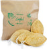 Natural Loofah Exfoliating Sponge (4 Pack) - Biodegradable Organic Loofah Sponge for Shower, Exfoliating Body Scrubber