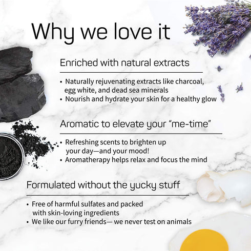 SpaLife Rock the Detox Rejuvenating Volcanic Ash Facial Mask - 10 Count