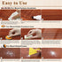 22PCS Furniture Markers Touch Up Kit, 16 Color Wood Markers with Beeswax Wood Putty Filler for Repairs