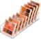 JessLab Acrylic Organizer - 8 Cube Sections Makeup Organizer for Drawer, Vanity, Countertop, Bathroom, Kitchen Storage
