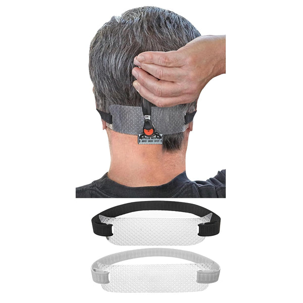 Quality Time Neck Hair Line, 2 Templates for Shaving and Keeping a Clean Neck Hairline