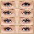 LASHVIEW C Curl Eyelash Extensions, 8-15mm Mixed 0.15 Classic Lashes, Professional Lash Trays