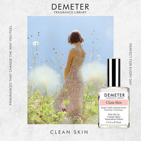 DEMETER Clean Skin Cologne Spray, 1 oz