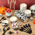 Ninehaoou 200 8oz Frozen Pcs Halloween Paper Ice Cream Cups Halloween Treat Snack Cups Ghost Skeleton Spooky Disposable