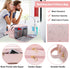 Travel-Accessories Makeup Bag for Women, Water Resistant Toiletry Bag for Travel Essentials, Eco Leather Cosmetic Bag
