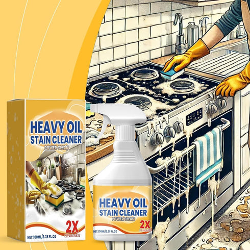 Juefesi Countertops, 2 Heavy Duty Kitchen Degreaser Spray, Powerful Cleaner for Stubborn Oil Stains, Grease Remover