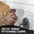 Dirt Devil 3-Piece Foam Sponge Pad Cleaning Set: 3.5" Pads for Glass, Hardwood, Mirrors & More