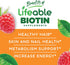 Lifeable Biotin Gummies for Kids, 90 Gummies, 5,000mcg, Natural Flavor, Vegetarian, for Hair and Nails Growth