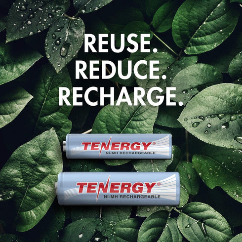 Tenergy 1.2V 12 Pack 2500mAh 12 Pack 1000mAH High Drain AA and AAA Battery, Rechargeable NiMH Batteries Combo, AA Cells