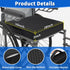 YOUFI Wheelchair Seat Cushion with Waterproof Layer Breathable Cover, High Rebound Memory Foam, Non-Slip Bottom