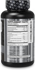 Jacked Factory Build PM Night Time Muscle Builder & Sleep Aid Supplement with VitaCherry, Ashwagandha, Melatonin - 60