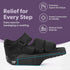 Hammer BraceAbility Forefoot Offloading Post-Op Shoe - Non-Weight Bearing Medical Wedge Boot for Diabetic Foot Ulcer