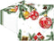 HiEnjoin 50PCS Christmas Paper Napkins - Disposable Xmas Balls Holiday Napkins Snowflake Holly