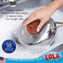 Lola Products Copper Mesh Scourer, Heavy Duty Cleaning Pads, 2 Pack, Odor Free & Rust Proof