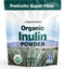 Opportuniteas Organic Inulin Powder - Prebiotic Fiber from Blue Agave for Digestion, Regularity & Gut Health - 6 oz