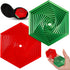 Seenelling 2 Pcs Fractal Fidget Hexagon 2.76 Inch 3D Printed Anti Stress Sensory