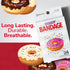 BioSwiss Bandages, Donut Shaped Self Adhesive Bandage, Latex Free, 24 Count, Fun First Aid Kit Supplies for Kids