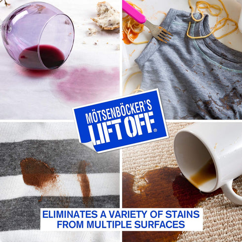 Motsenbocker's Lift Off 22-Ounce Stain Remover Spray - Eliminates Tough Food, Drink, and Pet Stains