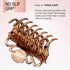 Scunci by Conair Claw Clips for Thick Hair, Tortoise, 1 Count, Hair Accessories for Women