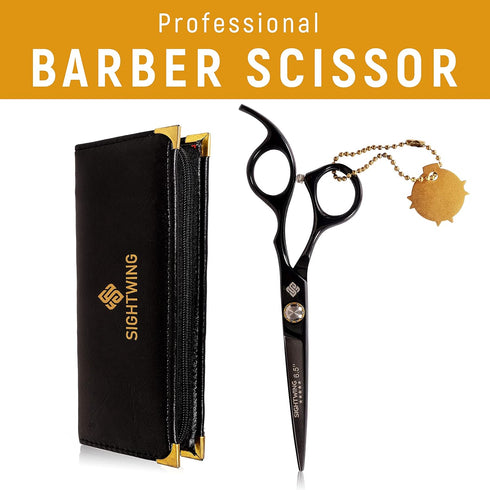 Professional Hair Cutting Scissors 6.5" - Japanese Shear for Barber & Personal Use