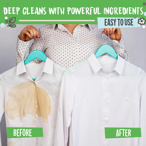 Eco Laundry Detergent Sheets - 240 Loads (3 Pack) - No Plastic Jugs, Travel Laundry Detergent, 120 Sheets