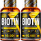 PURE RESEARCH Biotin & Collagen 60,000mcg Hair Growth Liquid Drops, Supports Healthy Hair, Skin, Nails