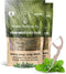 Smart Feelings Co. Biodegradable Dental Floss Picks 100 Count 2 Packs | Eco-Friendly Bamboo Like
