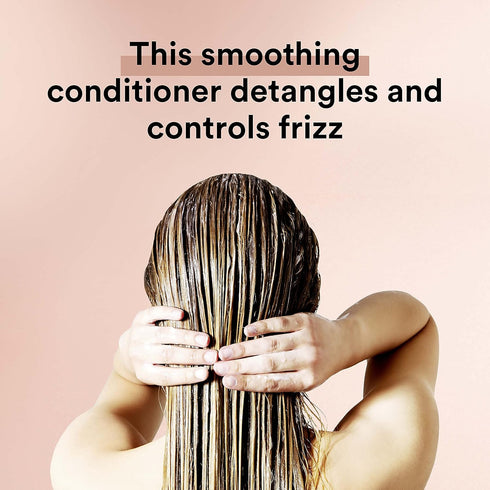 Suave Professionals Smoothing Conditioner, 28 Ounce (Pack of 4) | Keratin Infusion for Dry Hair, 48-Hour Frizz Control